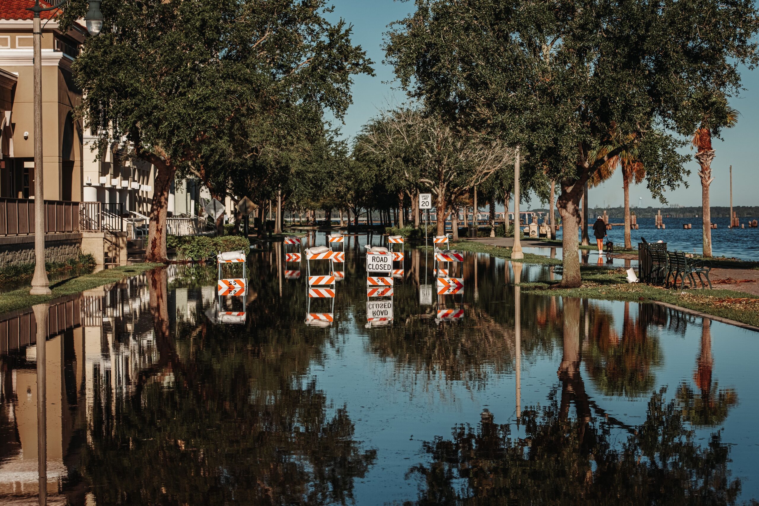flooded street